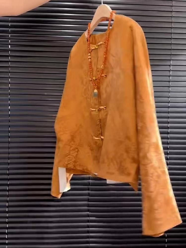 New High-End Satin Orange Flor - đánh giá và giá Street Fashion Style Youtube