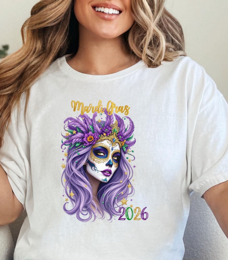 Mardi Gras Lady 2026 Shirt Pur - đánh giá và giá Parade Fashion Street