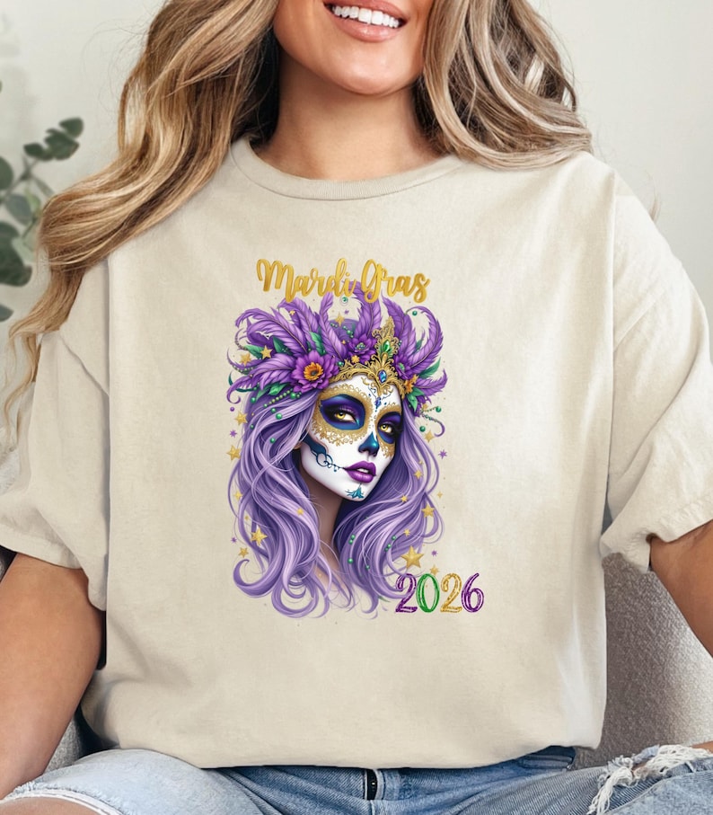 Mardi Gras Lady 2026 Shirt Pur - đánh giá và giá Parade Fashion Street