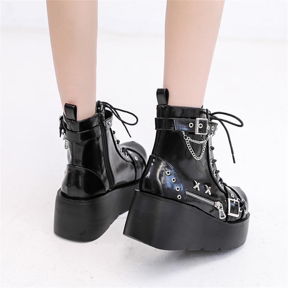 Brand New Ladies Goth Platform - đánh giá và giá Street Fashion Goth