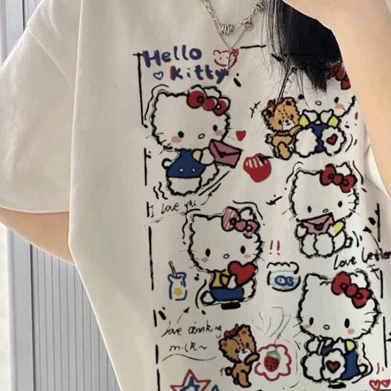Short-Sleeved Summer Hello Kit - đánh giá và giá Street Fashion Us